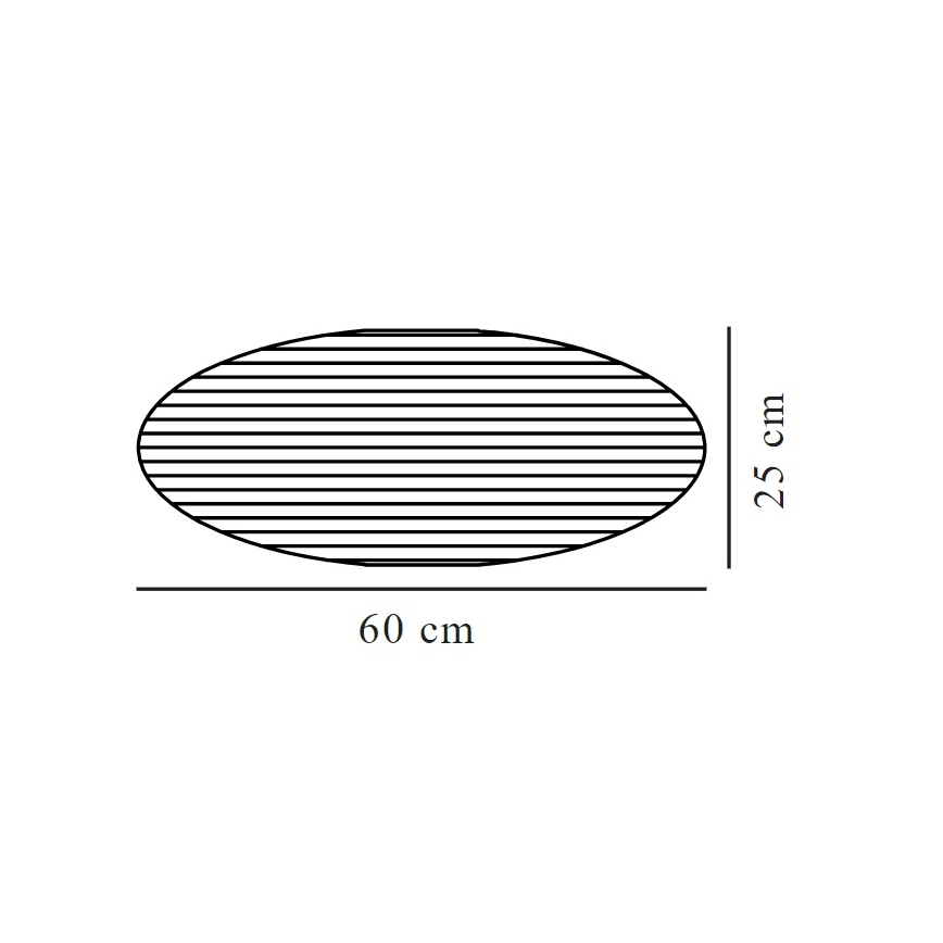 Nordlux - Lambivari lühtrile VILLO E27 d. 60 cm valge