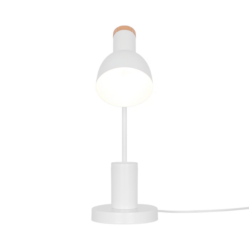 Nordlux - Laualamp DEVONE 1xE27/15W/230V valge