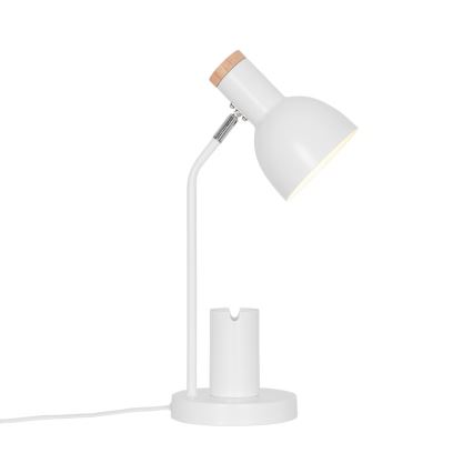 Nordlux - Laualamp DEVONE 1xE27/15W/230V valge