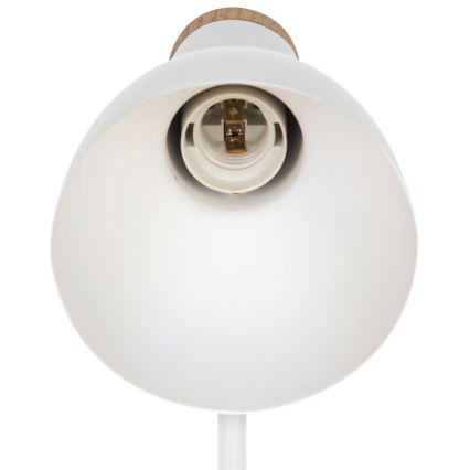 Nordlux - Laualamp DEVONE 1xE27/15W/230V valge