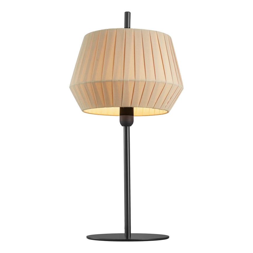 Nordlux - Laualamp DICTE 1xE14/40W/230V beež/must
