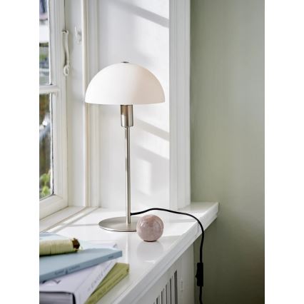 Nordlux - laualamp ELLEN 1xE14/40W/230V mattkroom/valge