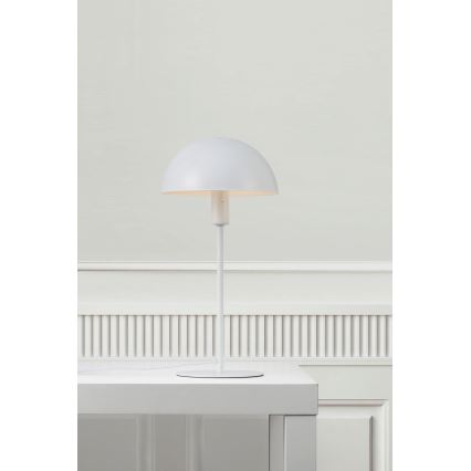 Nordlux - Laualamp ELLEN 1xE14/40W/230V valge