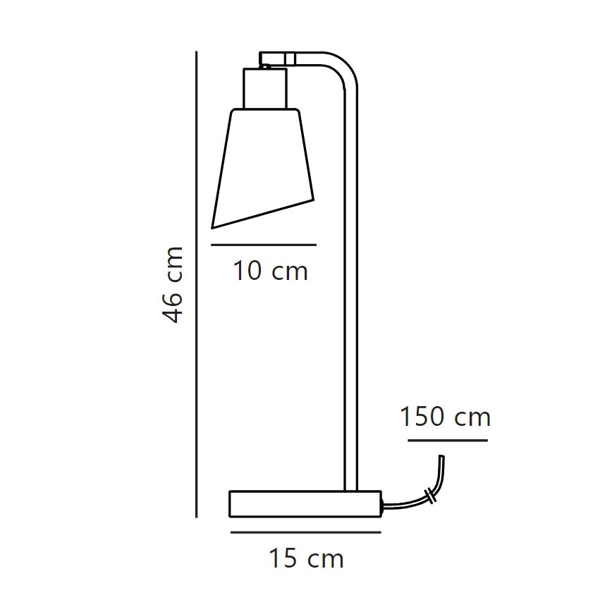 Nordlux - Laualamp MOLLI 1xE14/25W/230V