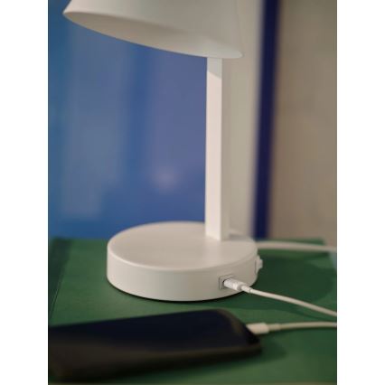 Nordlux - laualamp WILMER 1xE14/40W/230V valge