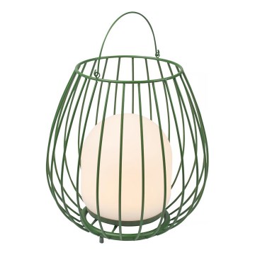 Nordlux - LED-hämardatav kaasaskantav välistingimuste valgusti JIM TO-GO LED/3W/3,7V IP54 5000 mAh roheline