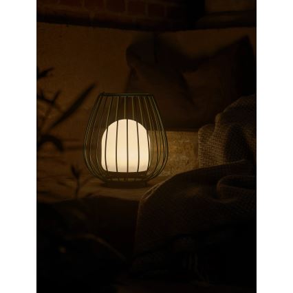 Nordlux - LED-hämardatav kaasaskantav välistingimuste valgusti JIM TO-GO LED/3W/3,7V IP54 5000 mAh roheline