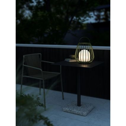 Nordlux - LED-hämardatav kaasaskantav välistingimuste valgusti JIM TO-GO LED/3W/3,7V IP54 5000 mAh roheline