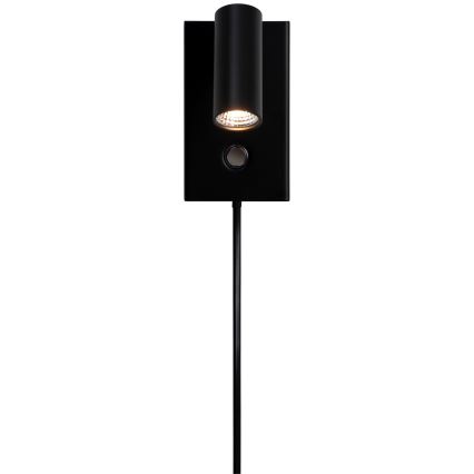 Nordlux - LED Hämardatav kohtvalgusti seinale OMARI LED/3,2W/230V must