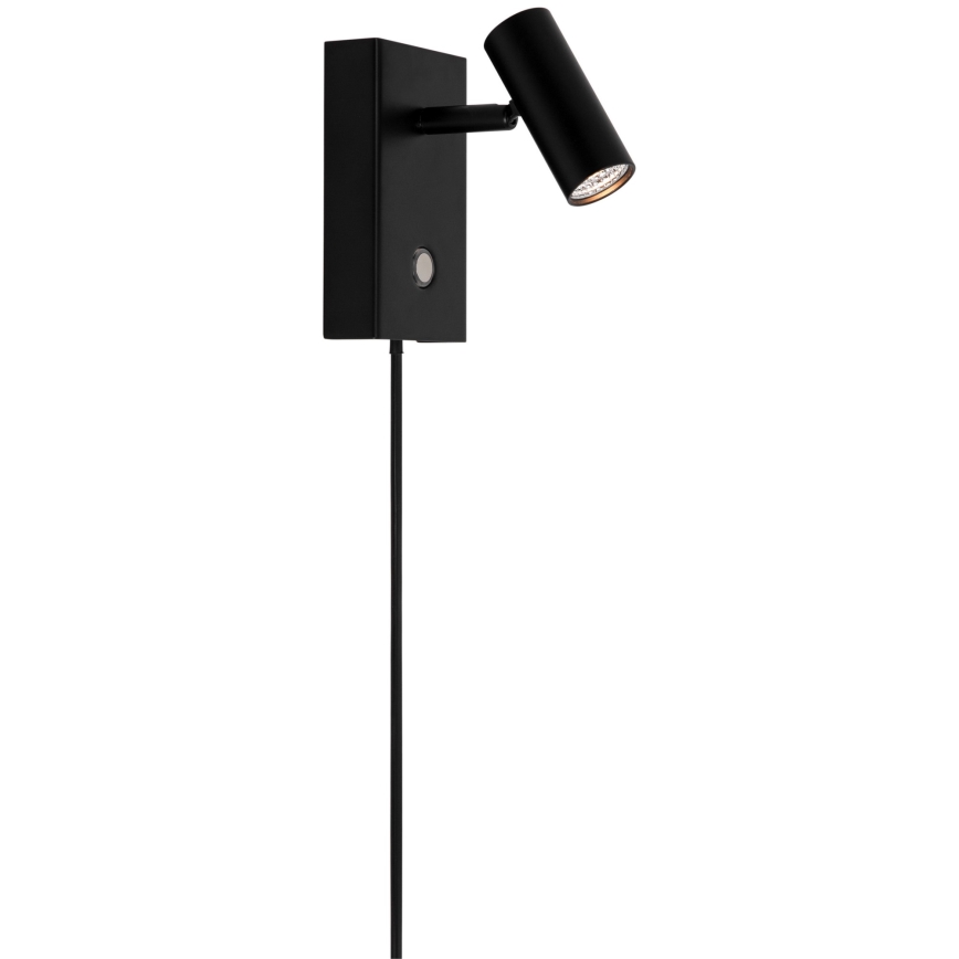 Nordlux - LED Hämardatav kohtvalgusti seinale OMARI LED/3,2W/230V must