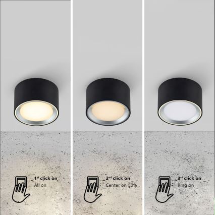 Nordlux - LED Hämardatav laevalgusti FALLON LED/5,5W/230V 2700K d. 10 cm valge