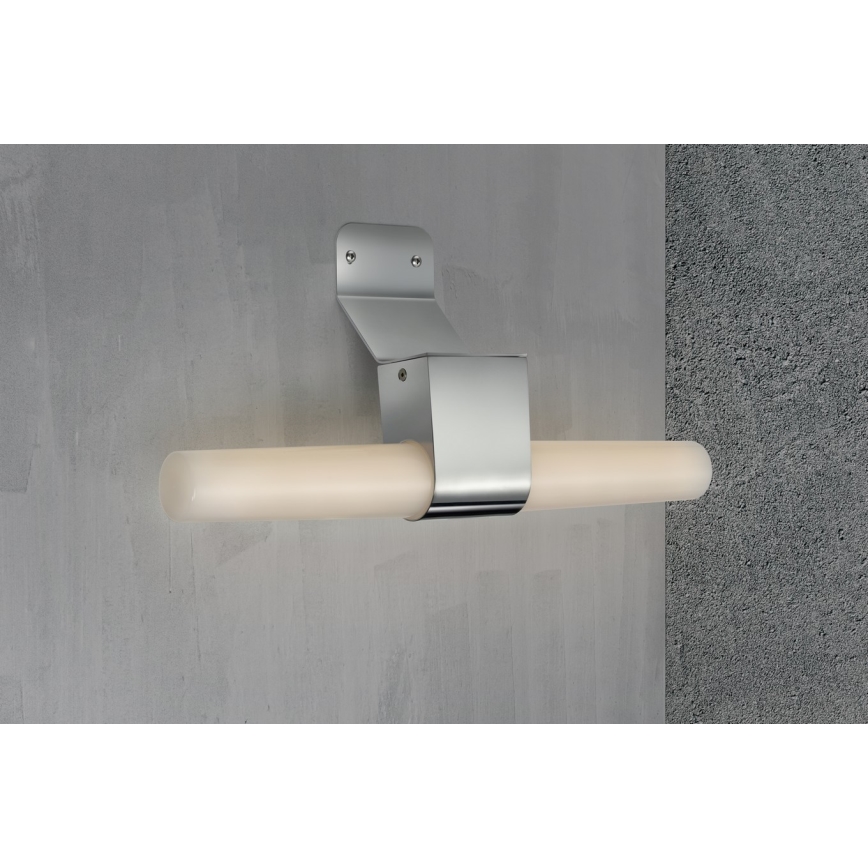 Nordlux - LED Hämardatav peeglivalgustus vannituppa HELVA LED/9,5W/230V IP44 3000/4000K CRI 90 matt kroom