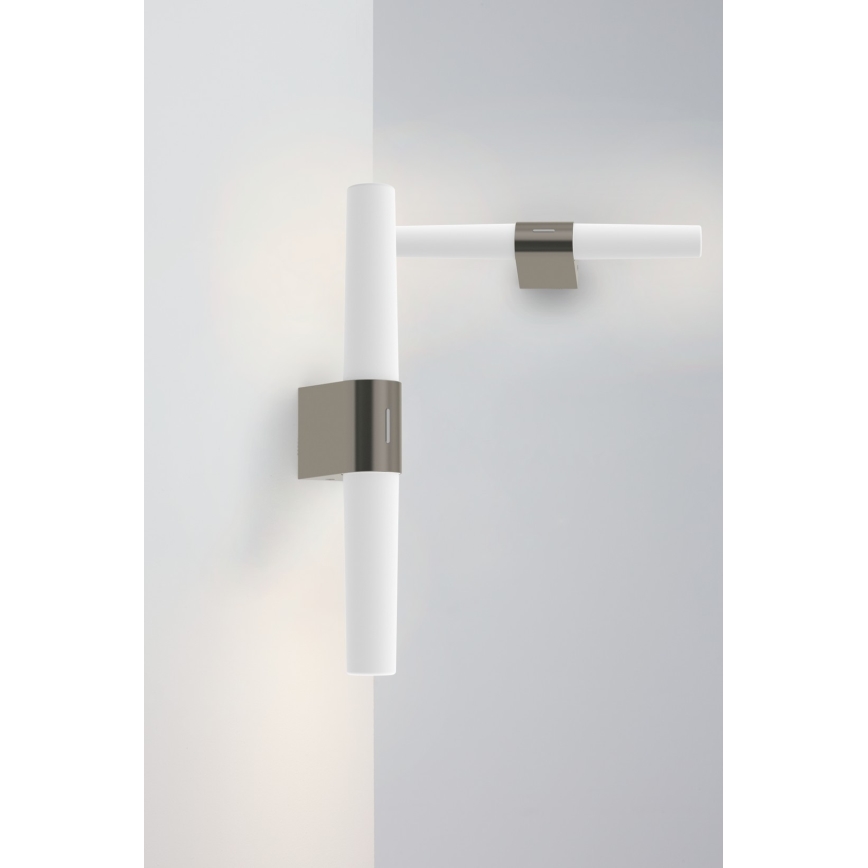 Nordlux - LED Hämardatav peeglivalgustus vannituppa HELVA LED/9,5W/230V IP44 3000/4000K CRI 90 matt kroom