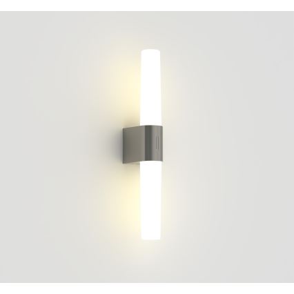 Nordlux - LED Hämardatav peeglivalgustus vannituppa HELVA LED/9,5W/230V IP44 3000/4000K CRI 90 matt kroom