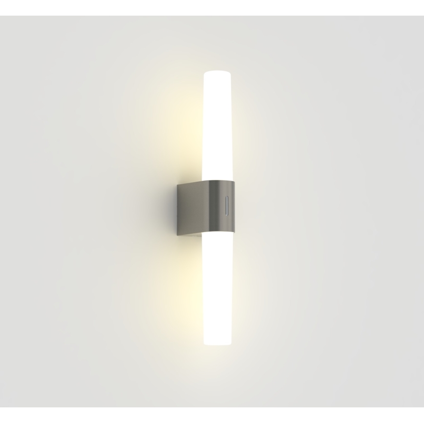 Nordlux - LED Hämardatav peeglivalgustus vannituppa HELVA LED/9,5W/230V IP44 3000/4000K CRI 90 matt kroom