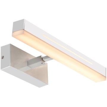 Nordlux - LED Hämardatav peeglivalgustus vannituppa OTIS LED/14W/230V IP44 40 cm hõbedane