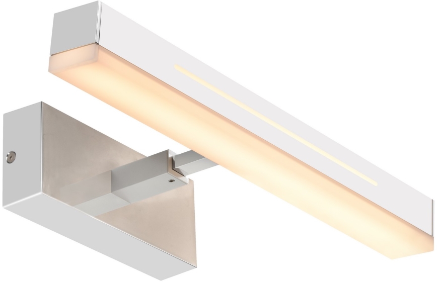 Nordlux - LED Hämardatav peeglivalgustus vannituppa OTIS LED/14W/230V IP44 40 cm hõbedane