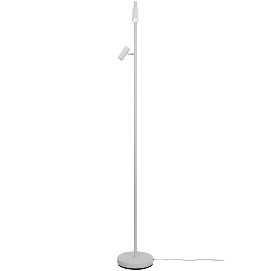 Nordlux - LED Hämardatav puutetundlik põrandalamp OMARI 2xLED/3,2W/230V valge