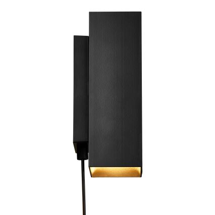 Nordlux - LED Hämardatav seinavalgusti CURTIZ 2xLED/4,5W/230V must