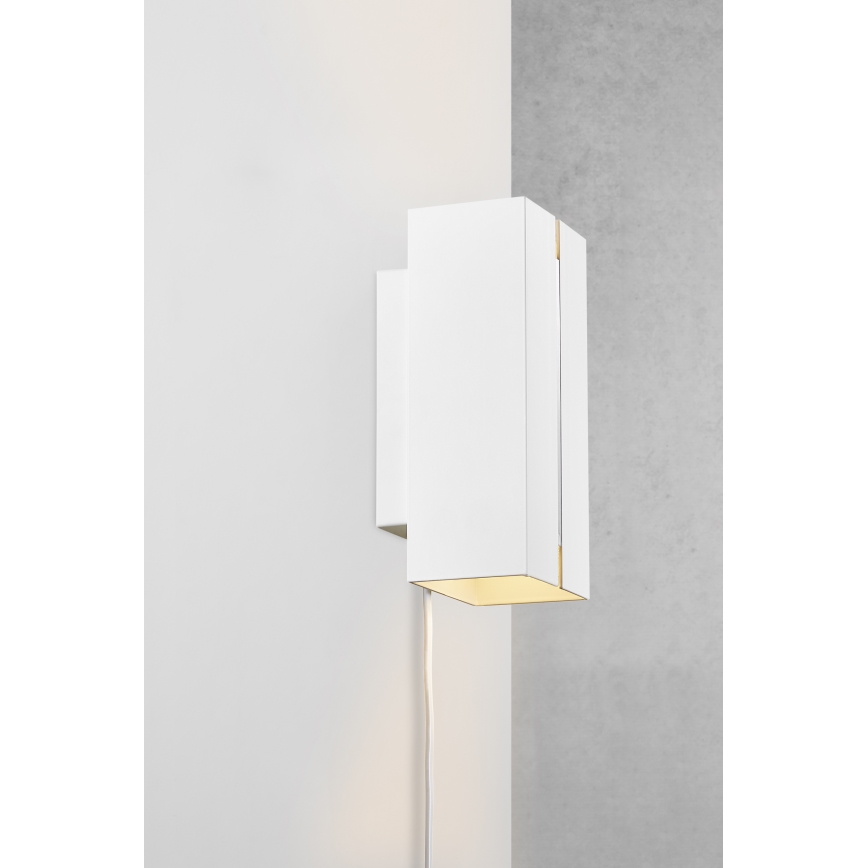 Nordlux - LED Hämardatav seinavalgusti CURTIZ 2xLED/4,5W/230V valge
