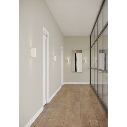 Nordlux - LED Hämardatav seinavalgusti CURTIZ 2xLED/4,5W/230V valge