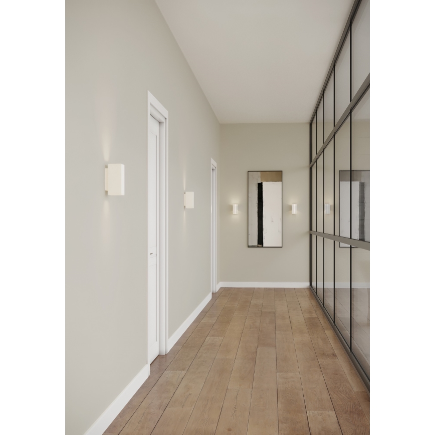 Nordlux - LED Hämardatav seinavalgusti CURTIZ 2xLED/4,5W/230V valge