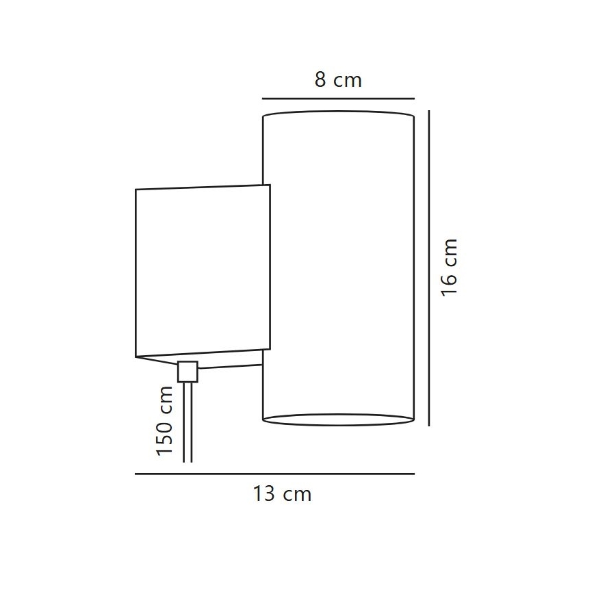 Nordlux - LED Hämardatav seinavalgusti MONA LED/10W/230V CRI 90