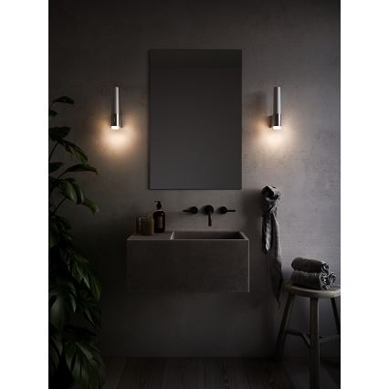 Nordlux - LED Hämardatav Seinavalgusti vannituppa HELVA LED/6,8W/230V IP44 CRI 90 läikiv kroom