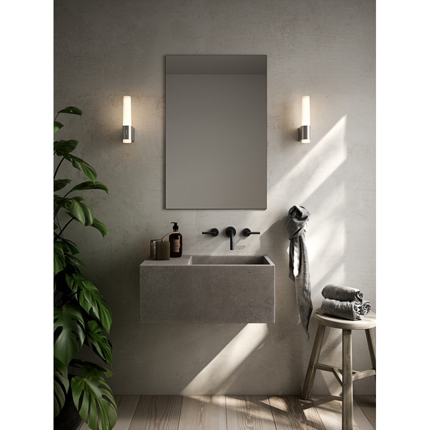 Nordlux - LED Hämardatav Seinavalgusti vannituppa HELVA LED/6,8W/230V IP44 CRI 90 läikiv kroom