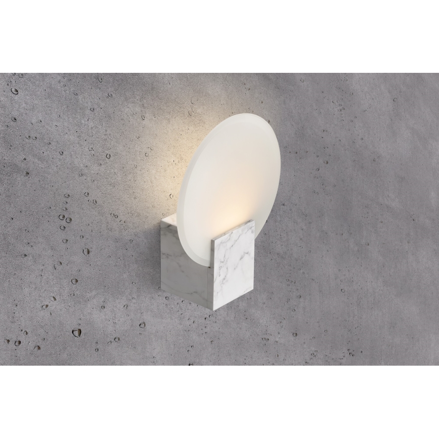 Nordlux - LED Hämardatav seinavalgusti vannituppa HESTER LED/9,5W/230V IP44 valge