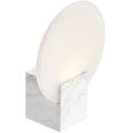 Nordlux - LED Hämardatav seinavalgusti vannituppa HESTER LED/9,5W/230V IP44 valge
