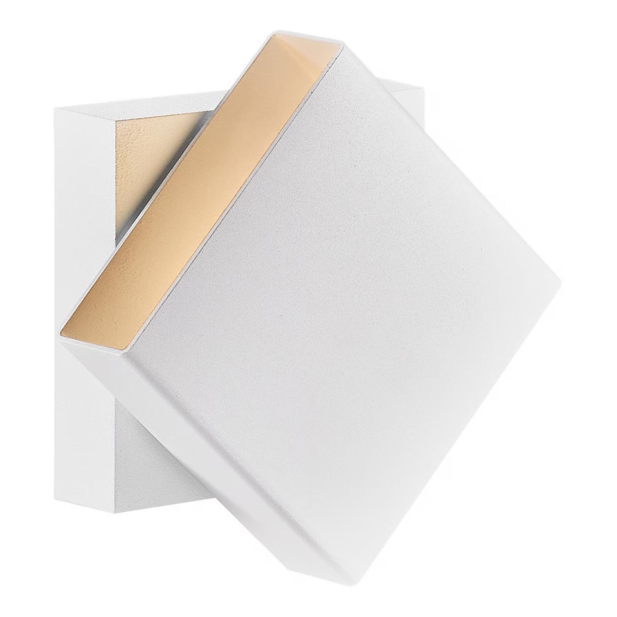Nordlux - LED hämardatav välisseinale paigaldatav seinavalgusti TURN LED/13,8W/230V IP54 valge