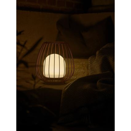 Nordlux - JIM TO-GO LED, hämardatav välistingimuste kaasaskantav valgusti, 3 W/3,7 V, IP54, 5000 mAh, punane