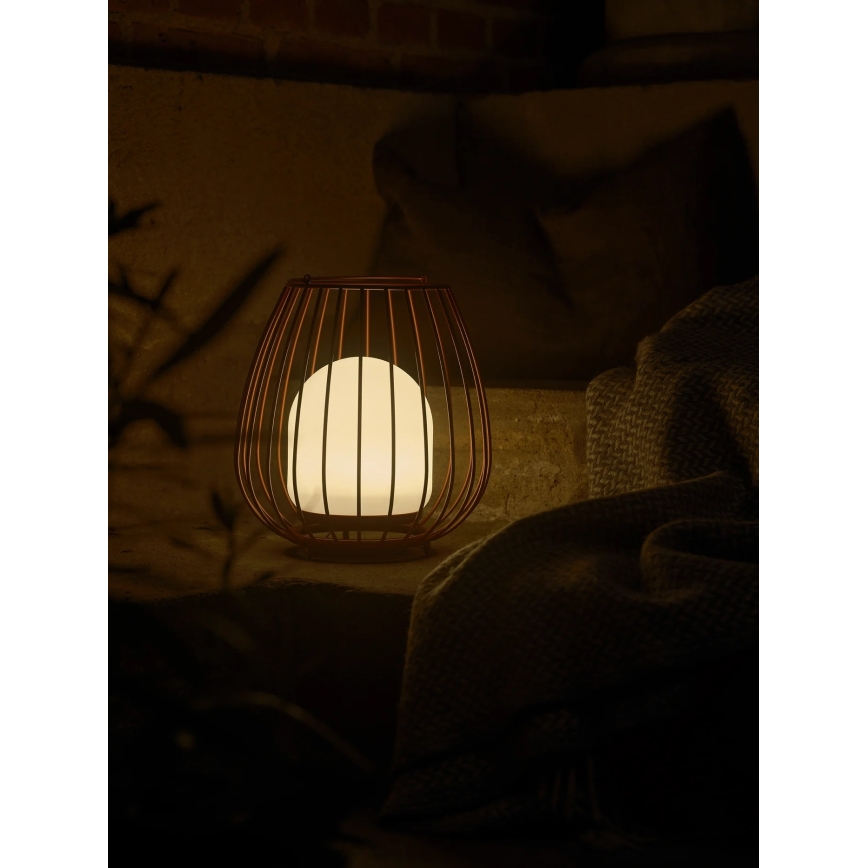 Nordlux - JIM TO-GO LED, hämardatav välistingimuste kaasaskantav valgusti, 3 W/3,7 V, IP54, 5000 mAh, punane