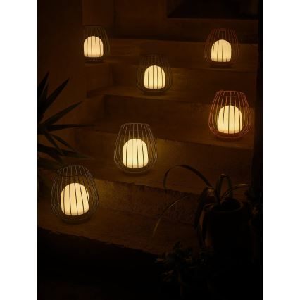 Nordlux - JIM TO-GO LED, hämardatav välistingimuste kaasaskantav valgusti, 3 W/3,7 V, IP54, 5000 mAh, punane