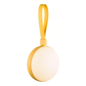 Nordlux - LED Kaasaskantav laetav lamp LED/1W/3,7V IP54 kollane