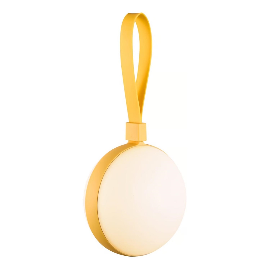 Nordlux - LED Kaasaskantav laetav lamp LED/1W/3,7V IP54 kollane