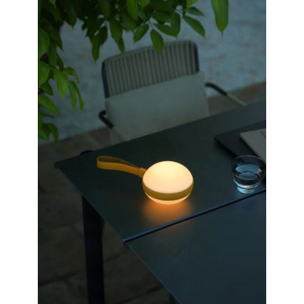 Nordlux - LED Kaasaskantav laetav lamp LED/1W/3,7V IP54 kollane