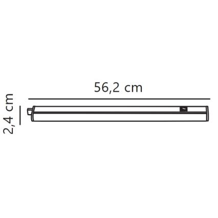 Nordlux - LED Kapialune valgusti kööki LATONA LED/8W/230V 3000/4000K 56,2 cm