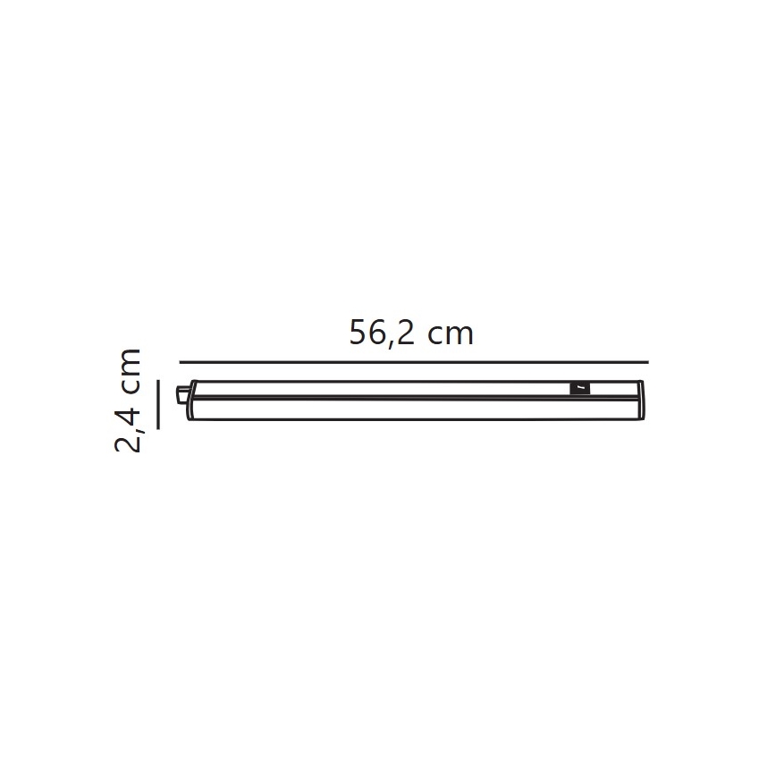 Nordlux - LED Kapialune valgusti kööki LATONA LED/8W/230V 3000/4000K 56,2 cm