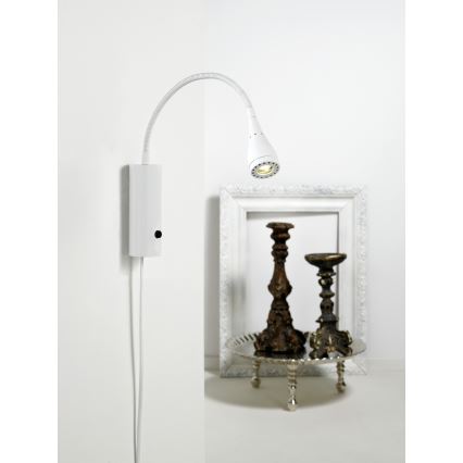 Nordlux - LED Kohtvalgusti seinale MENTO LED/3W/230V valge