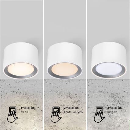 Nordlux - LED Kohtvalgusti vannituppa LANDON LED/6,5W/230V IP44 valge