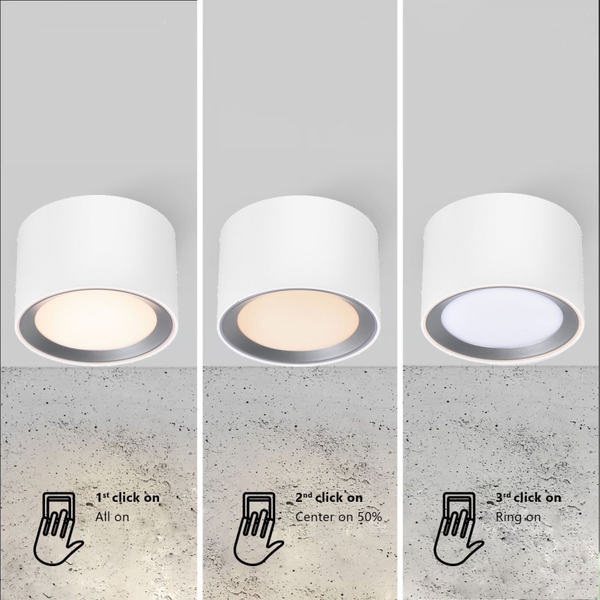 Nordlux - LED Kohtvalgusti vannituppa LANDON LED/6,5W/230V IP44 valge