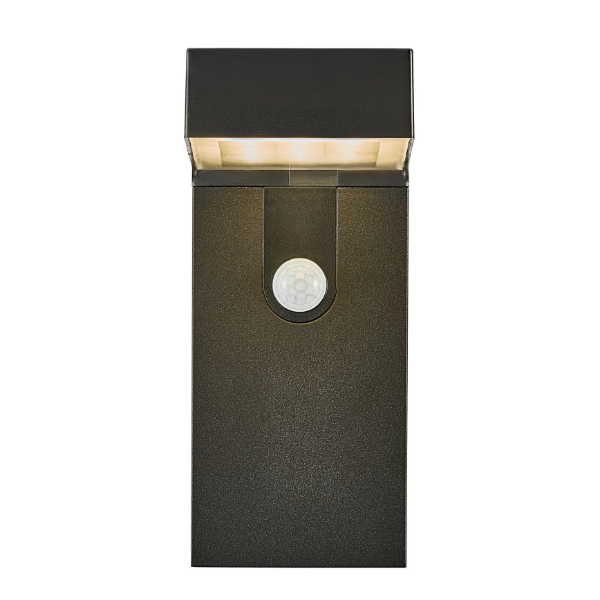 Nordlux - LED päikeseenergia seinavalgusti anduriga ALYA LED/5W/3,7V IP44 2200 mAh