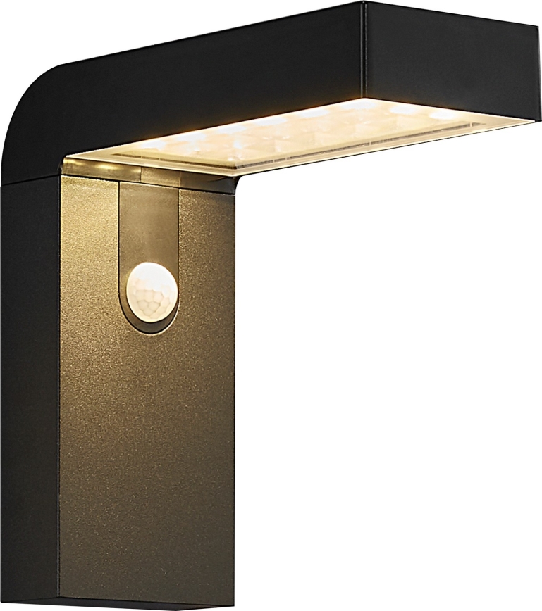 Nordlux - LED päikeseenergia seinavalgusti anduriga ALYA LED/5W/3,7V IP44 2200 mAh