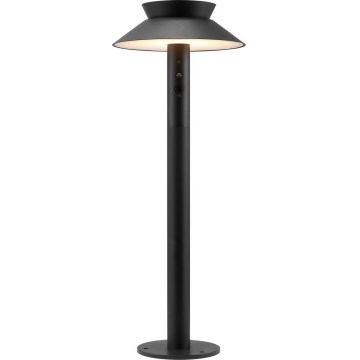 Nordlux - LED päikeselamp anduriga LED/5W/3,7V IP44 must 60 cm