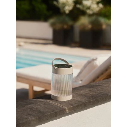 Nordlux - LED päikeselamp COUPAR LED/3,2W/3,7V beež