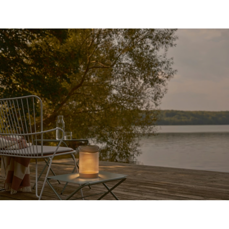 Nordlux - LED päikeselamp COUPAR LED/3,2W/3,7V beež