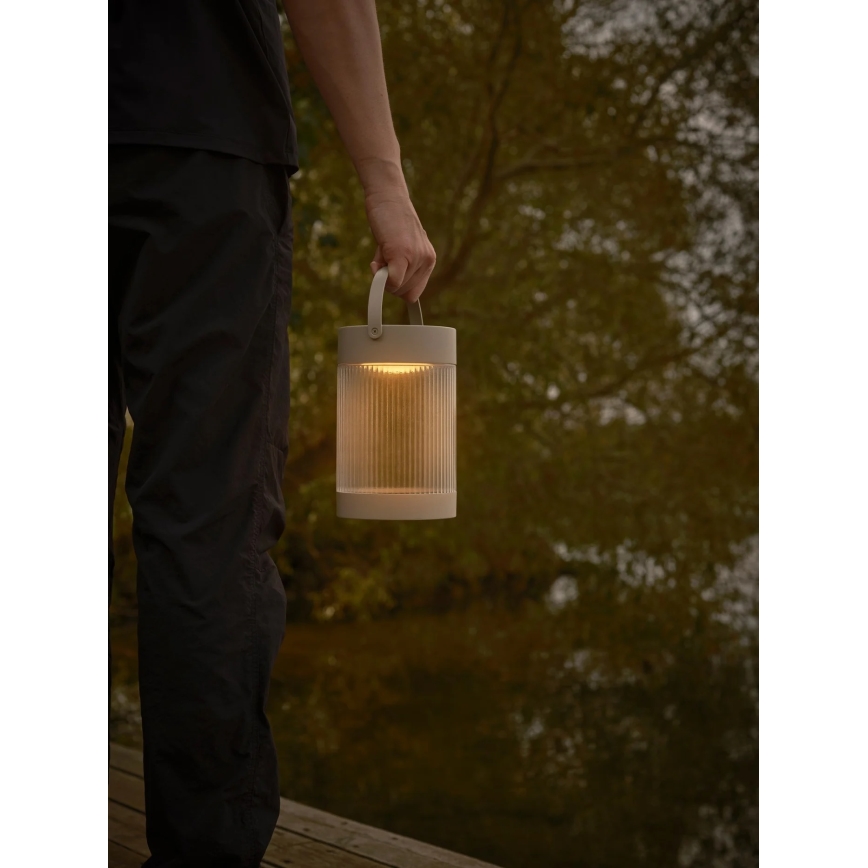 Nordlux - LED päikeselamp COUPAR LED/3,2W/3,7V beež