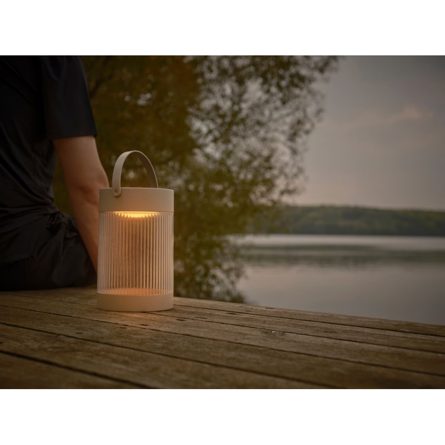 Nordlux - LED päikeselamp COUPAR LED/3,2W/3,7V beež